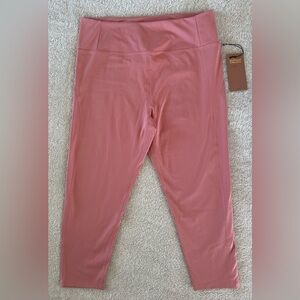 NWT Girlfriend collective pink high rise leggings size 4XL 7/8 legging